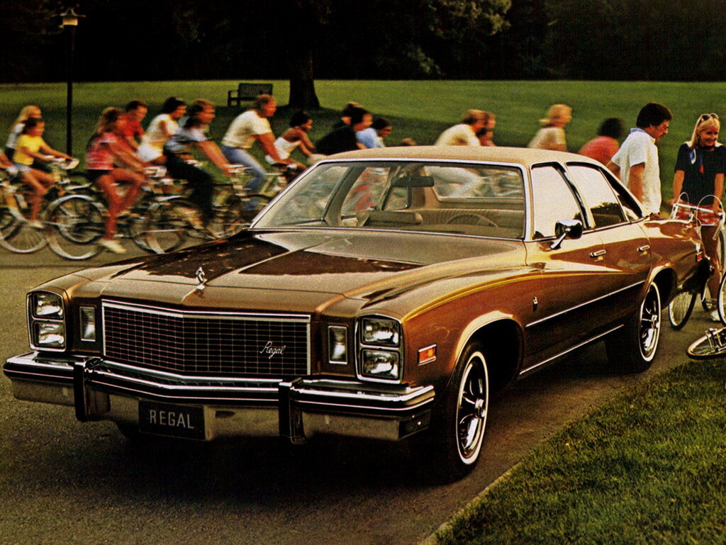 Buick Regal 1 поколение, рестайлинг, седан (1975 - 1977)